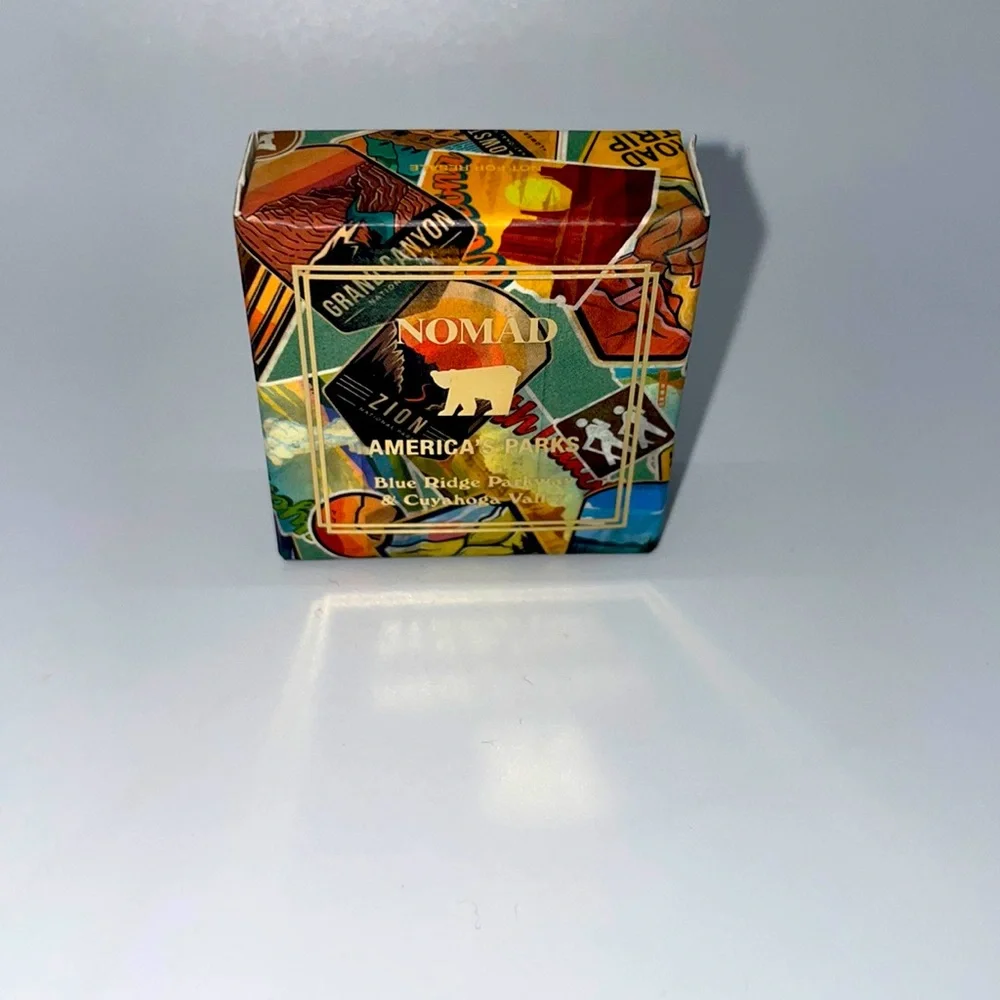 NOMAD COSMETICS American Parks Eyeshadow Duo Blue Ridge Parkway Cuyahoga Valley